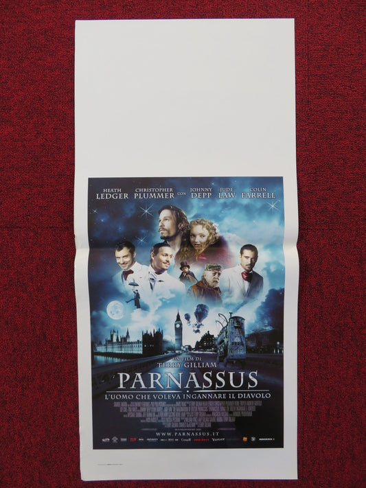 THE IMAGINARIUM OF DOCTOR PARNASSUS ITALIAN LOCANDINA POSTER HEATH LEDGER 2009 Rendezvous Cinema Movie posters