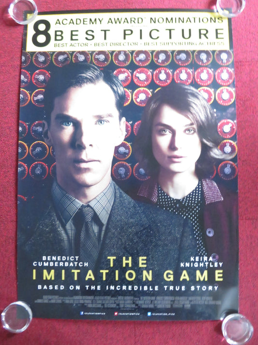 THE IMITATION GAME US ONE SHEET ROLLED POSTER BENEDICT CUMBERBATCH 2014 Rendezvous Cinema Movie posters