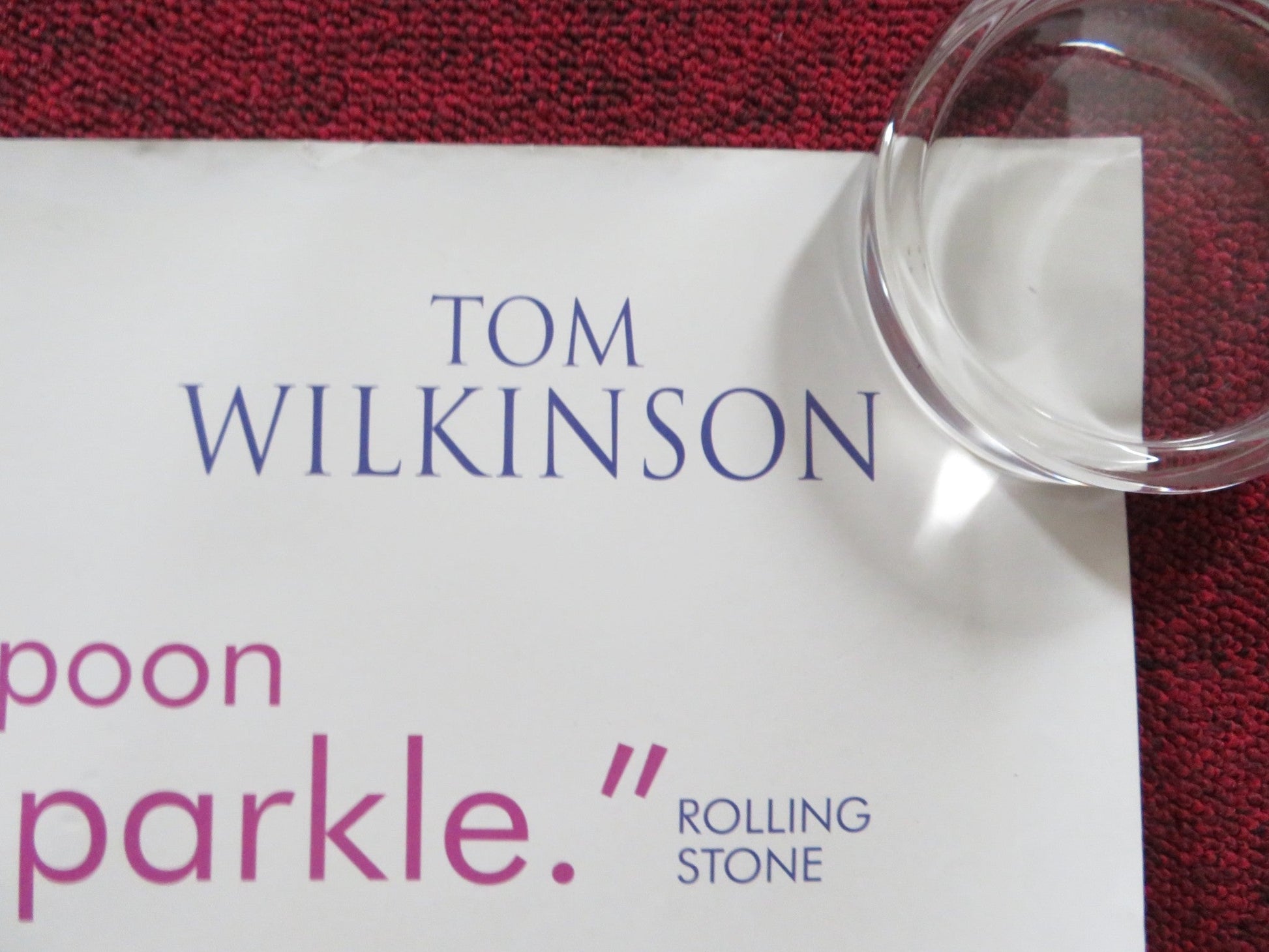 THE IMPORTANCE OF BEING EARNEST - b UK QUAD (30"x 40") ROLLED POSTER FIRTH 2002 Rendezvous Cinema Movie posters