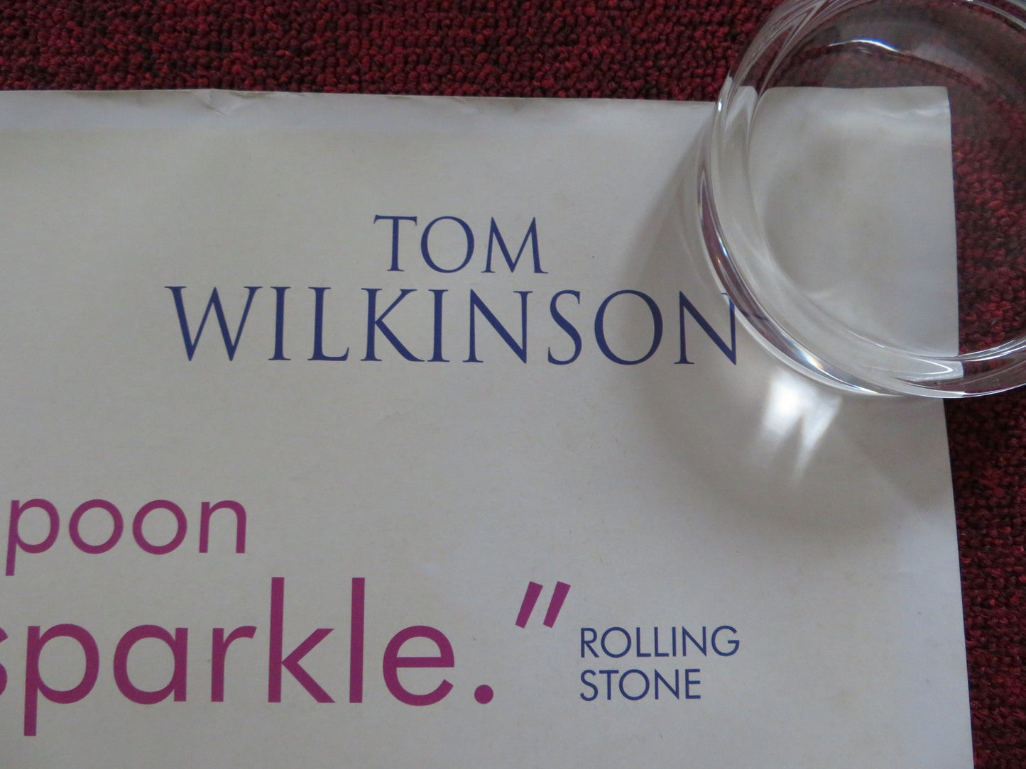 THE IMPORTANCE OF BEING EARNEST UK QUAD ROLLED POSTER RUPERT EVERETT 2002 Rendezvous Cinema Movie posters