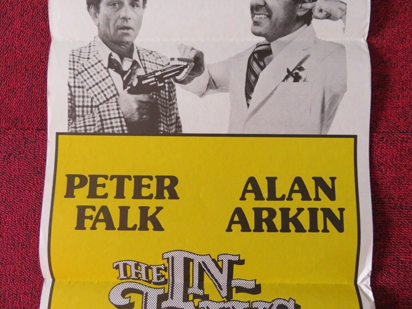 THE IN-LAWS FOLDED AUSTRALIAN DAYBILL POSTER PETER FALK ALAN ARKIN 1979 - Rendezvous Cinema