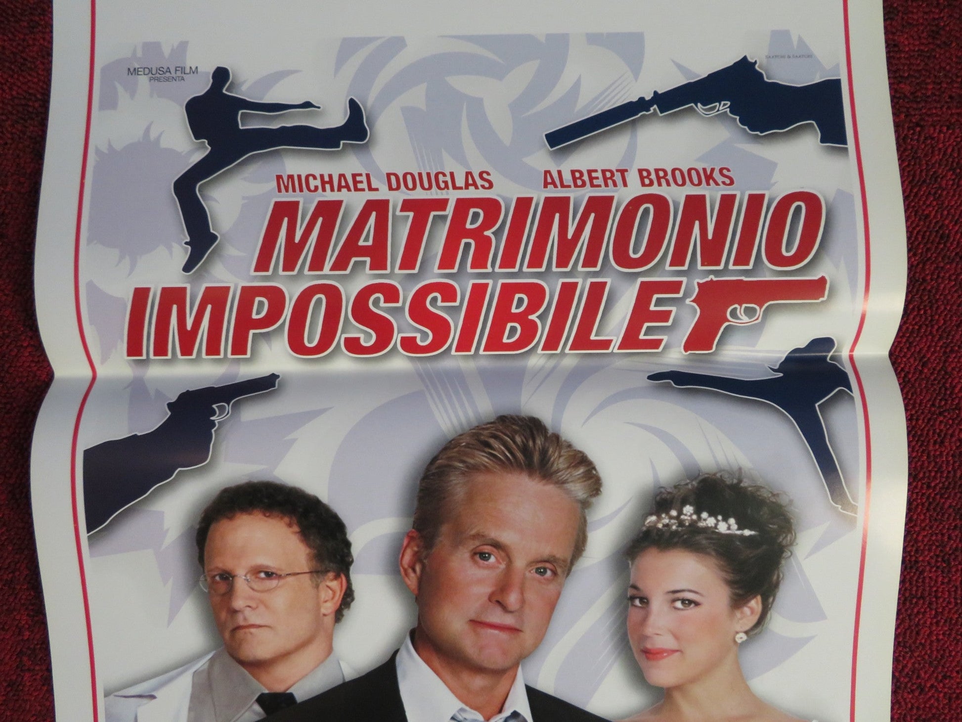 THE IN - LAWS ITALIAN LOCANDINA POSTER MICHAEL DOUGLAS ALBERT BROOKS 2003 Rendezvous Cinema Movie posters
