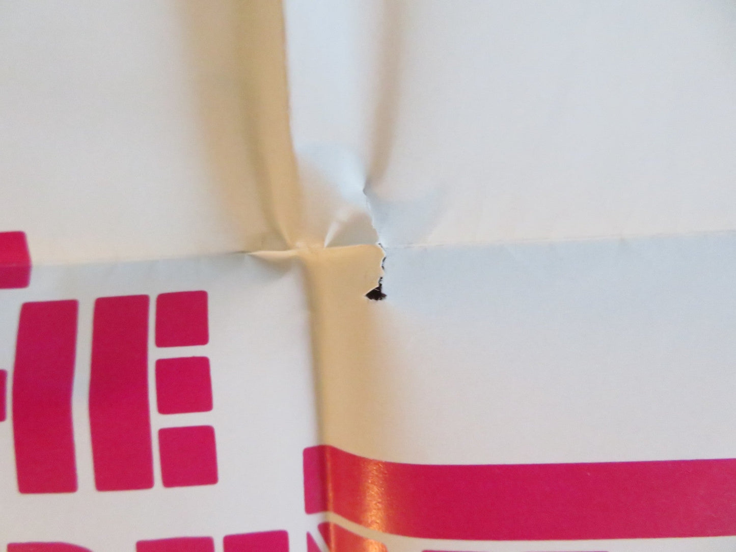 THE INCIDENT FOLDED US ONE SHEET POSTER TONY MUSANTE MARTIN SHEEN 1968 Rendezvous Cinema Movie posters