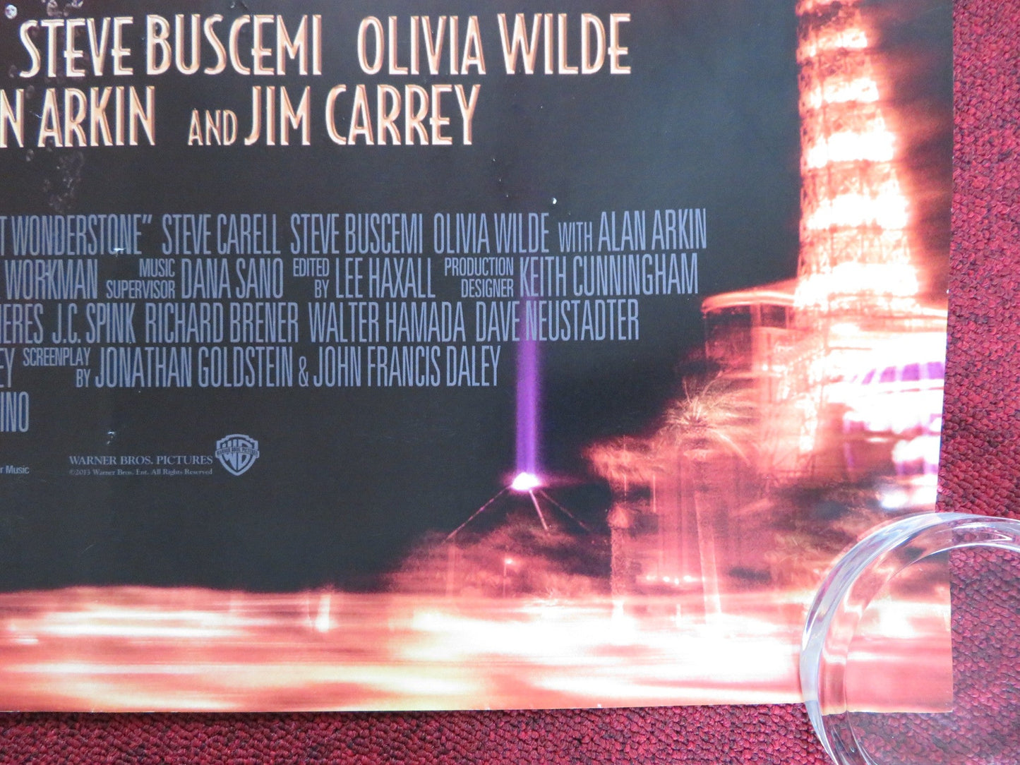 THE INCREDIBLE BURT WONDERSTONE UK QUAD (30"x 40") ROLLED POSTER S. CARELL 2013 Rendezvous Cinema Movie posters