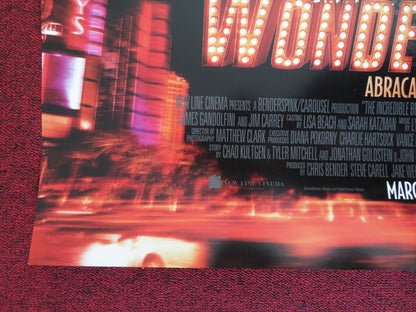 THE INCREDIBLE BURT WONDERSTONE US ONE SHEET ROLLED POSTER STEVE CARELL 2013 Rendezvous Cinema Movie posters