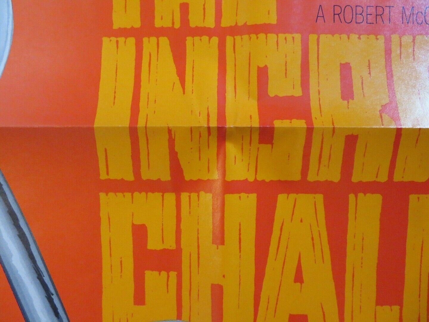 THE INCREDIBLE CHALLENGE ONE SHEET POSTER MICHAEL CRAIG KLAUS KINSKI Movie posters