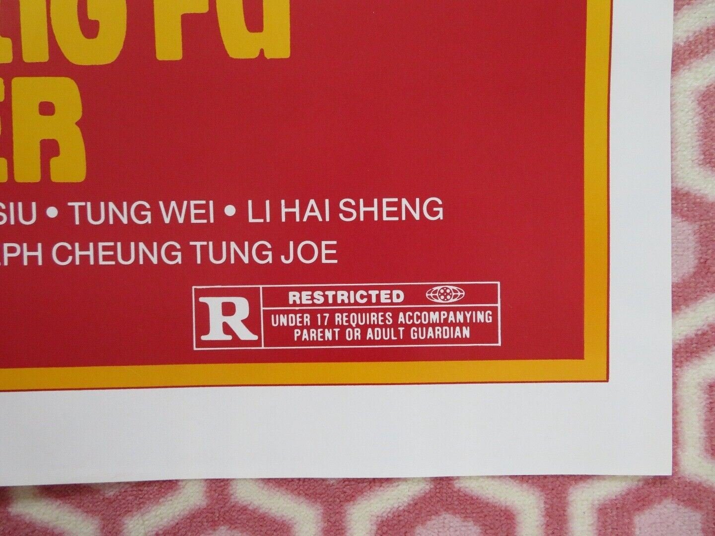 THE INCREDIBLE KUNG FU MASTER FOLDED US ONE SHEET POSTER SAMO HUNG KIM PO 1979 - Rendezvous Cinema