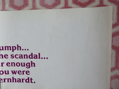 THE INCREDIBLE SARAH US ONE SHEET POSTER GLENDA JACKSON 1976 Movie posters