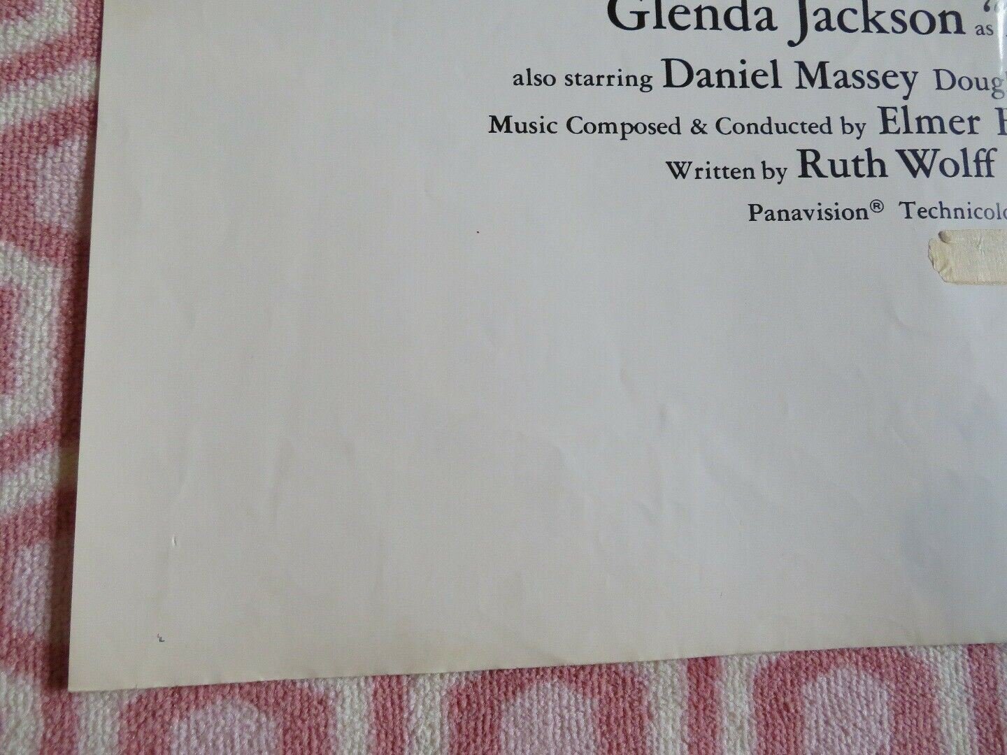 THE INCREDIBLE SARAH US ONE SHEET POSTER GLENDA JACKSON 1976 Movie posters