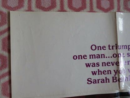 THE INCREDIBLE SARAH US ONE SHEET POSTER GLENDA JACKSON 1976 Movie posters