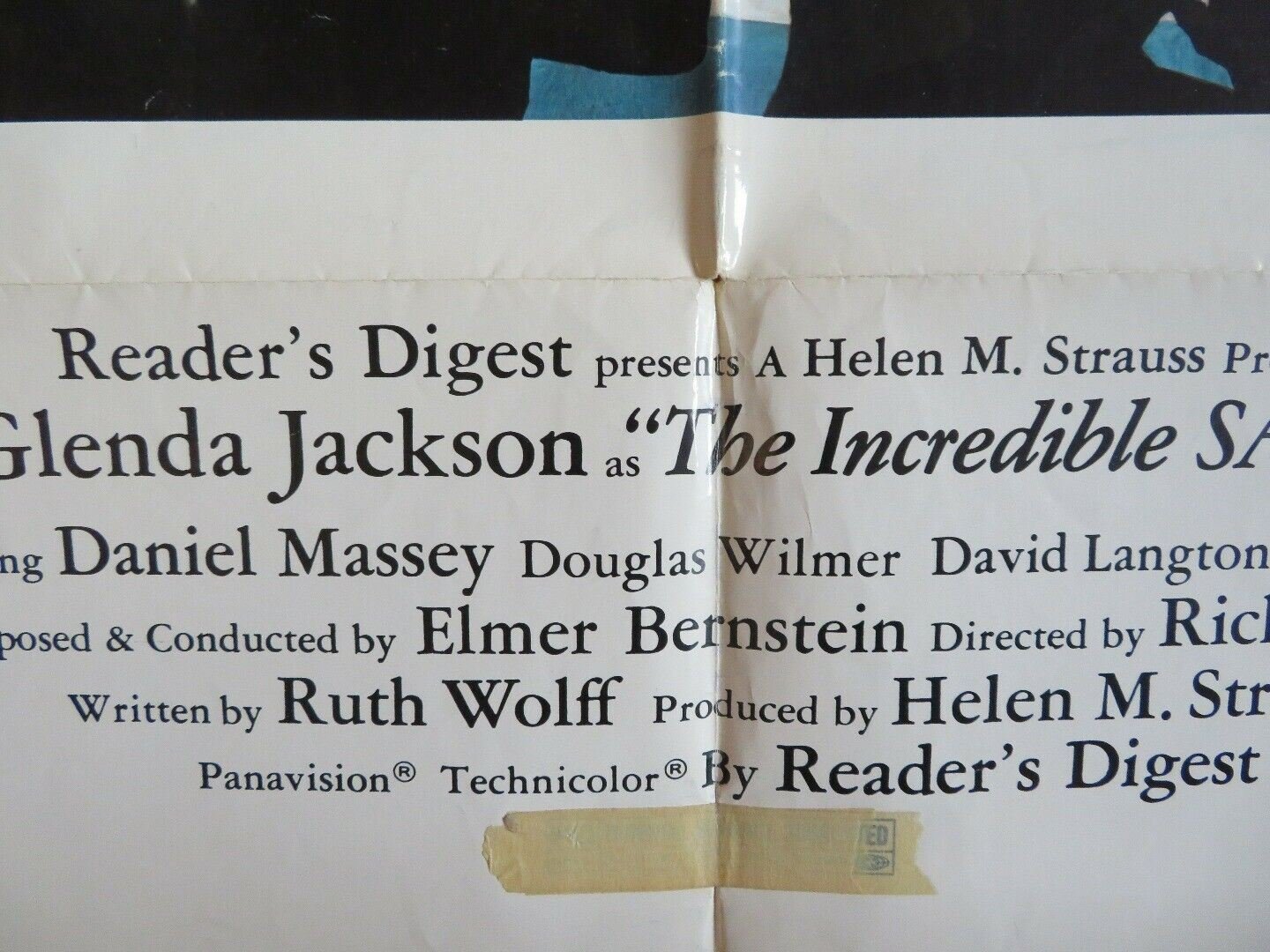 THE INCREDIBLE SARAH US ONE SHEET POSTER GLENDA JACKSON 1976 Movie posters