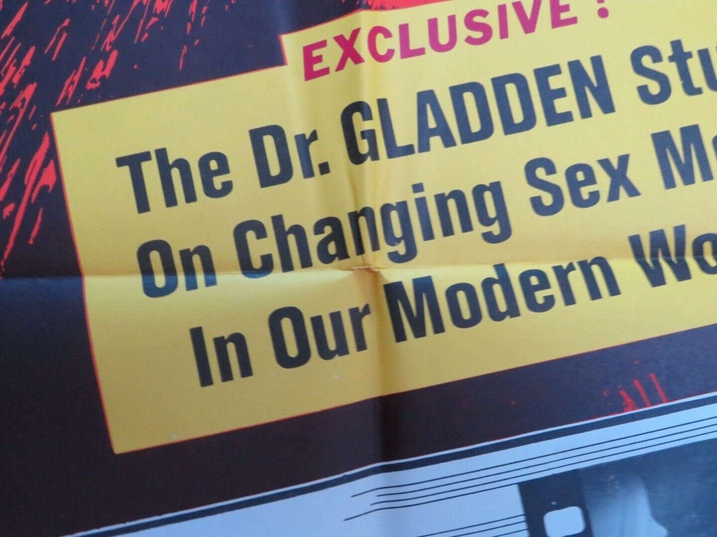 THE INCREDIBLE SEX REVOLUTION US ONE SHEET POSTER DR. GLADDN 1965 - Rendezvous Cinema
