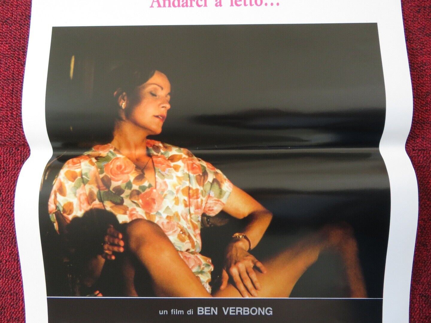 THE INDECENT WOMAN ITALIAN LOCANDINA (27.5"x13") POSTER JOSE WAY 1991 Movie posters