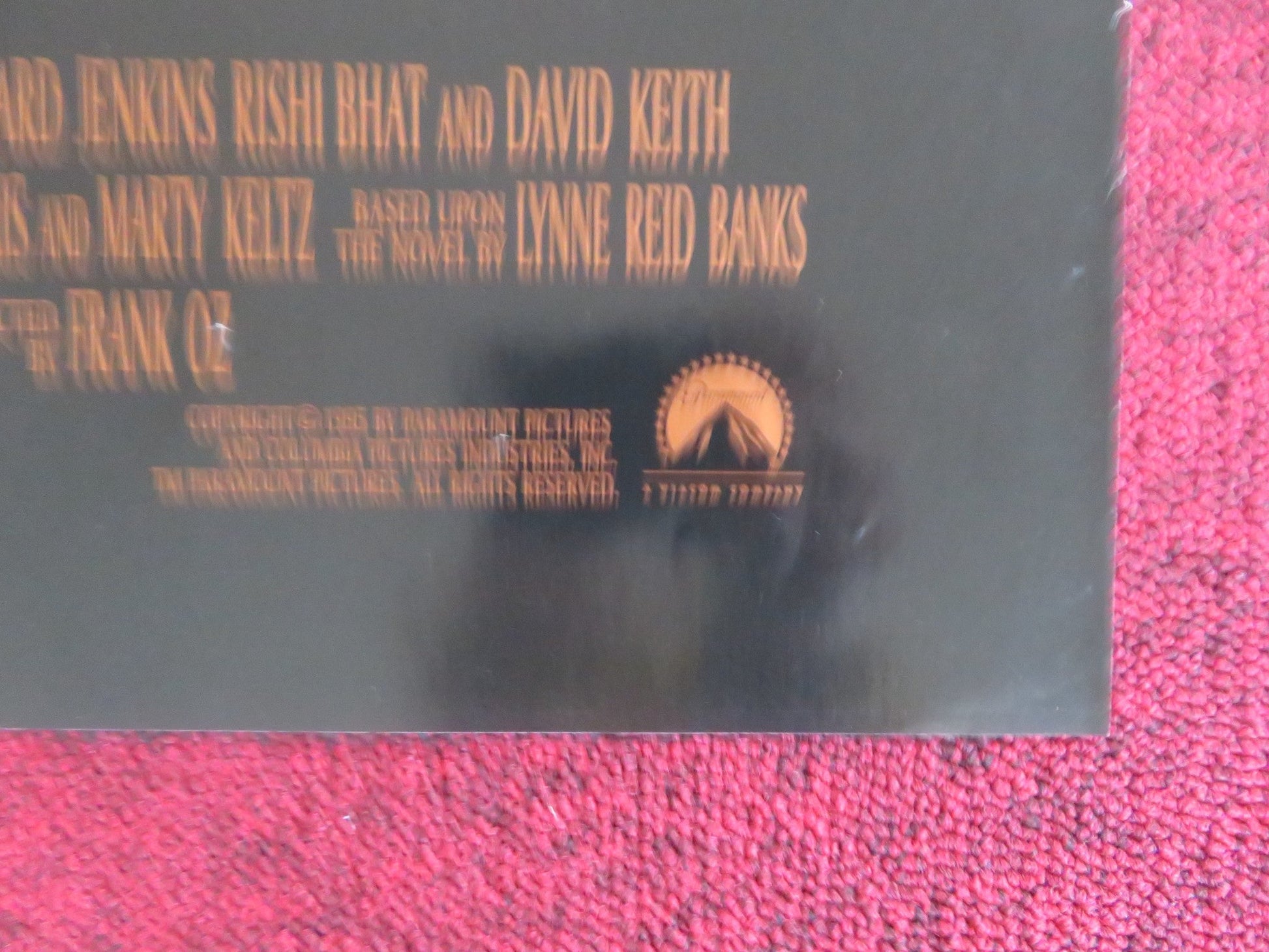 THE INDIAN IN THE CUPBOARD FOLDED US ONE SHEET POSTER HAL SCARDINO LITEFOOT 1995 Rendezvous Cinema Movie posters