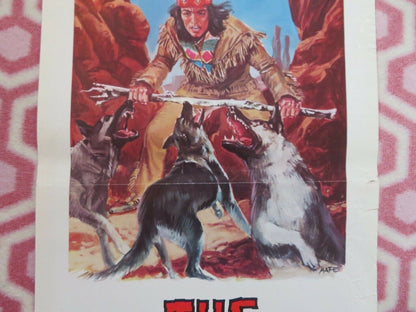 THE INDIAN LA PROVA DEL CORAGGIO ITALIAN LOCANDINA (27.5"x13") POSTER 1978 Movie posters