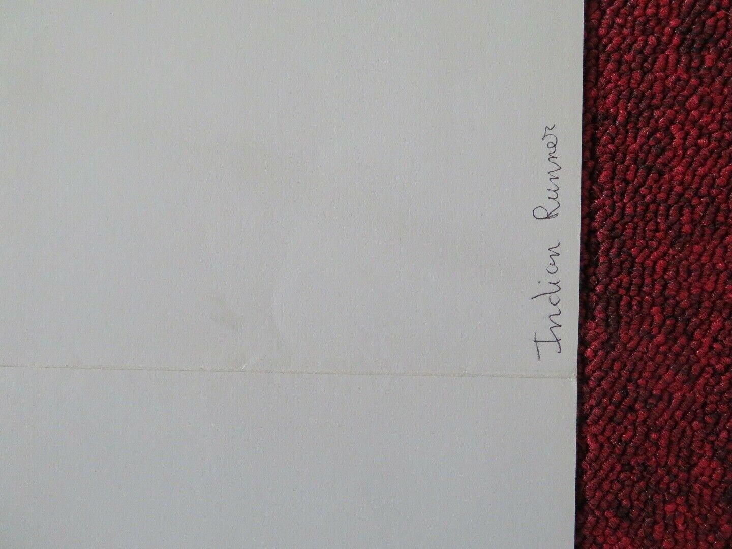 THE INDIAN RUNNER FRENCH (15"x 21") POSTER VIGGO MORTENSEN PATRICIA ARQUETTE '91 Movie posters