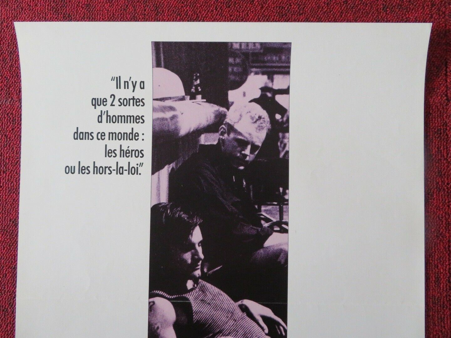 THE INDIAN RUNNER FRENCH (15"x 21") POSTER VIGGO MORTENSEN PATRICIA ARQUETTE '91 Movie posters