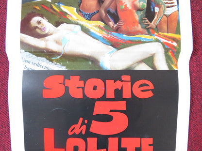 THE INNOCENT ABROAD ITALIAN LOCANDINA POSTER DORIS ARDEN VERONIQUE VENDELL 1975 Rendezvous Cinema Movie posters