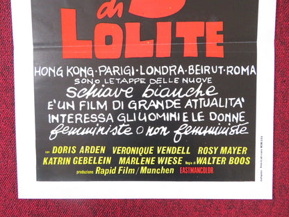 THE INNOCENT ABROAD ITALIAN LOCANDINA POSTER DORIS ARDEN VERONIQUE VENDELL 1975 Rendezvous Cinema Movie posters