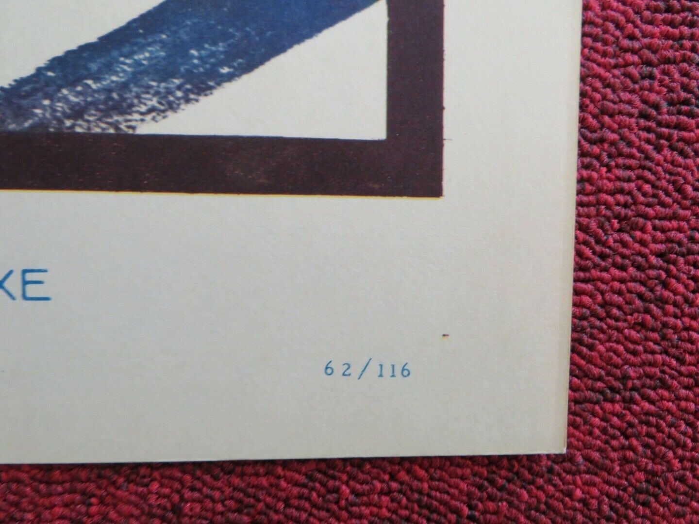 THE INSPECTOR / Lisa US HALF SHEET (22"x 28") POSTER STEPHEN DOLORES 1962 Movie posters