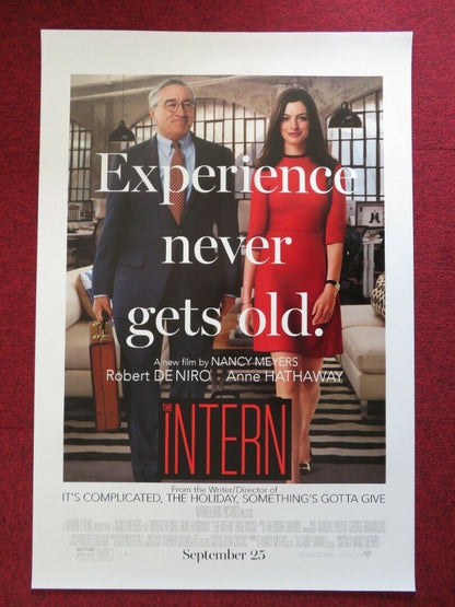 THE INTERN US ONE SHEET ROLLED POSTER DENIRO HATHAWAY 2015 Movie posters