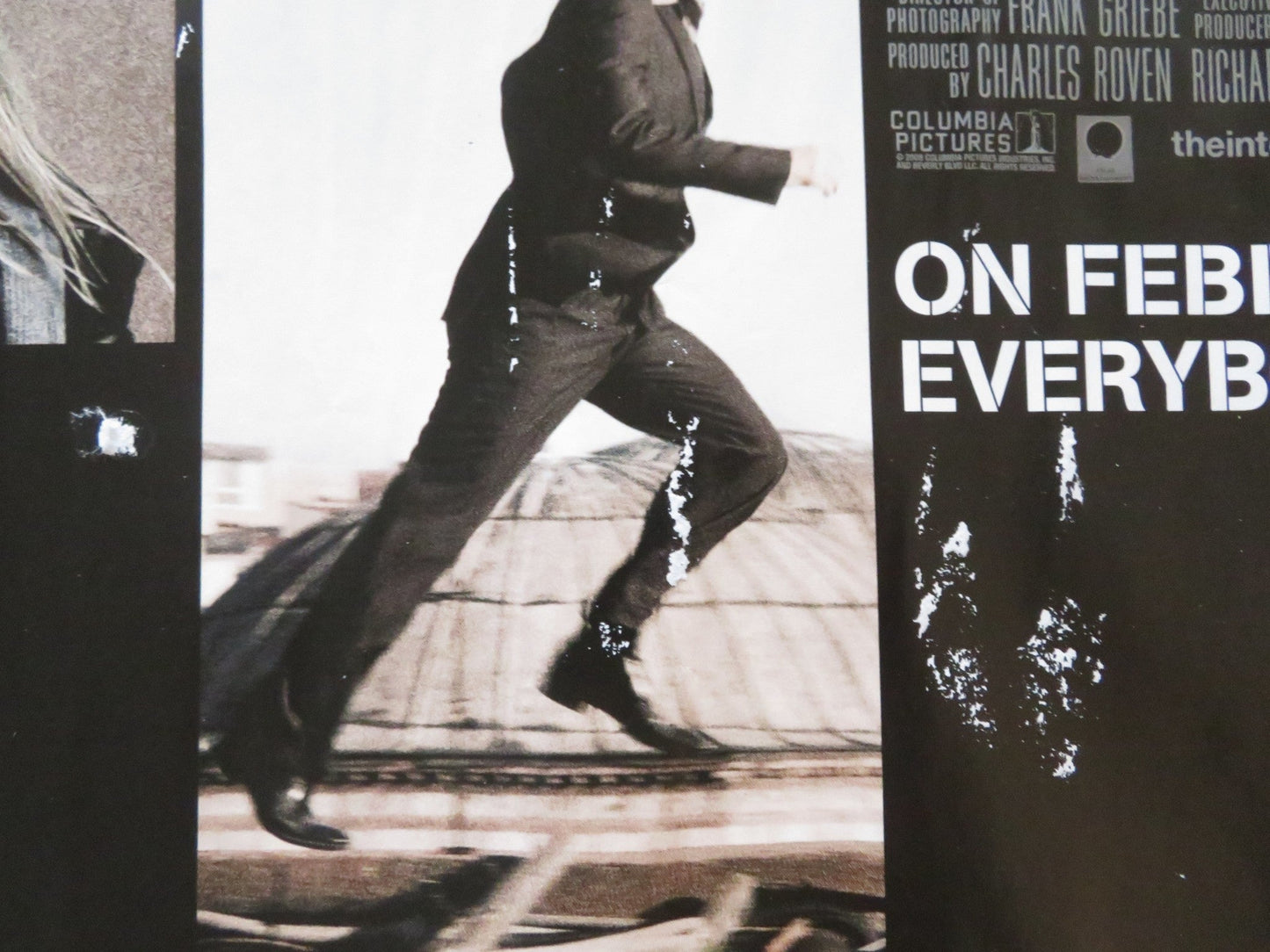 THE INTERNATIONAL UK QUAD (30"x 40") ROLLED POSTER CLIVE OWEN NAOMI WATTS 2009 Rendezvous Cinema Movie posters