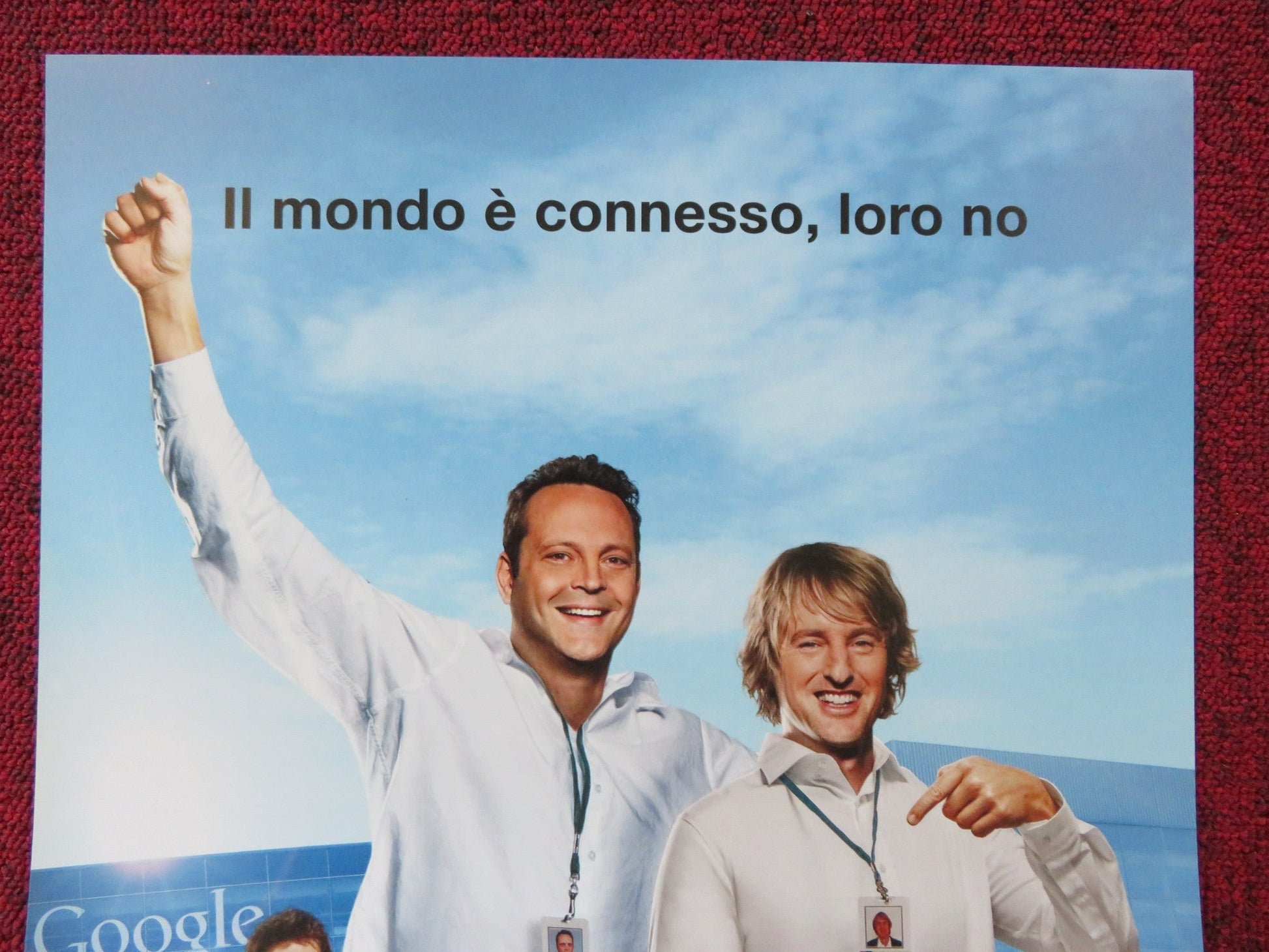 THE INTERNSHIP ITALIAN LOCANDINA POSTER VINVE VAUGHN OWEN WILSON 2013 Rendezvous Cinema Movie posters