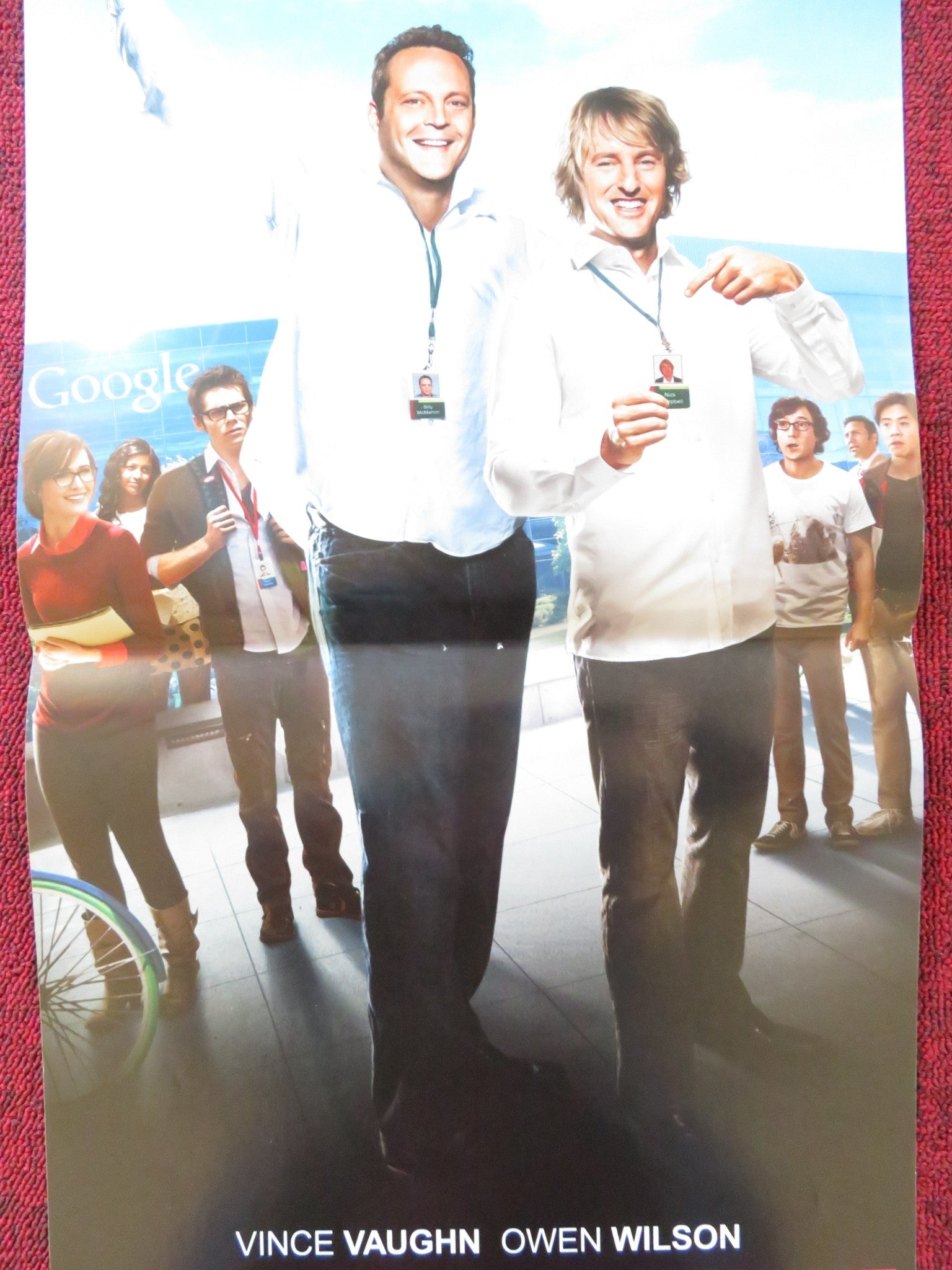 THE INTERNSHIP ITALIAN LOCANDINA POSTER VINVE VAUGHN OWEN WILSON 2013 Rendezvous Cinema Movie posters