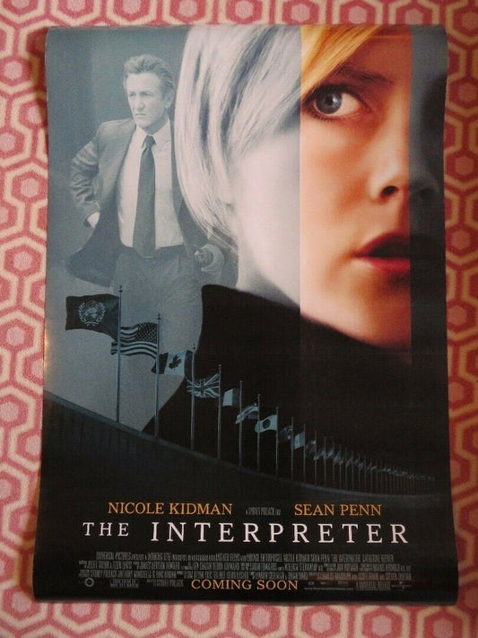 THE INTERPRETER US ROLLED POSTER NICOLE KIDMAN SEAN PENN 2005 Movie posters
