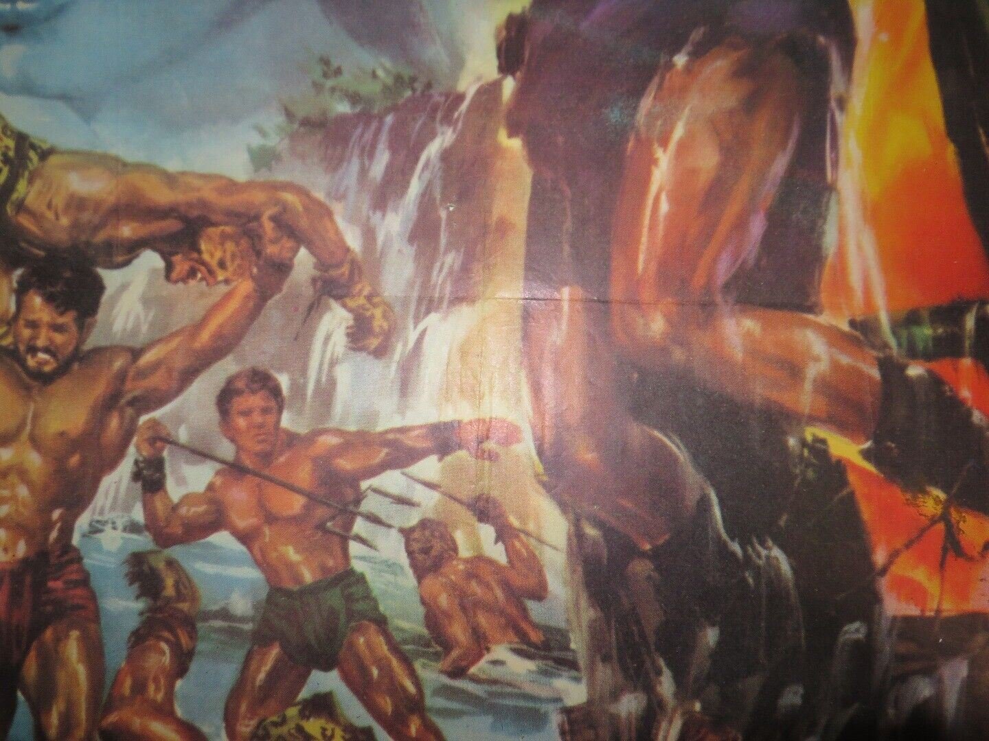 THE INVINCIBLE BROTHERS GOLIATH AND MACISTE ITALIAN (39.5"x 27") POSTER 1964 Movie posters