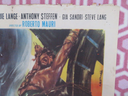 THE INVINCIBLE BROTHERS GOLIATH AND MACISTE ITALIAN (39.5"x 27") POSTER 1964 Movie posters