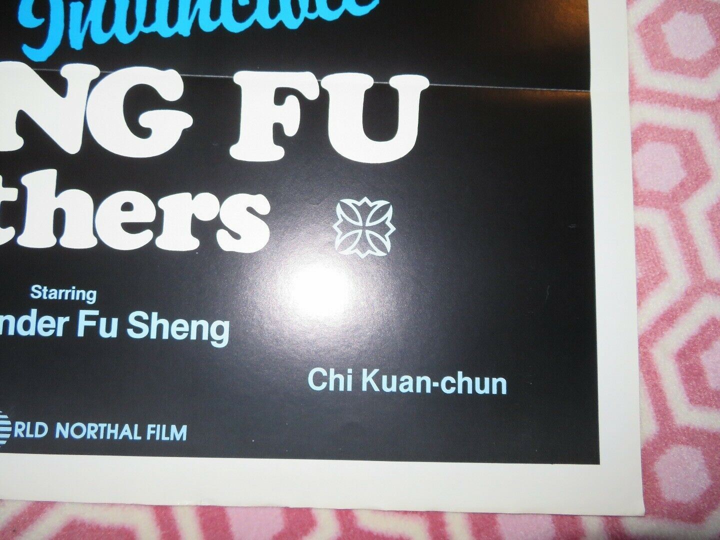 THE INVINCIBLE KUNG FU BROTHERS /The Shaolin Avenger US ONE SHEET ROLLED POSTER Movie posters