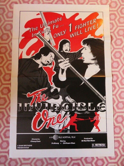 THE INVINCIBLE ONE / Hong quan xiao zi KUNG FU US ONE SHEET ROLLED POSTER 1975 - Rendezvous Cinema