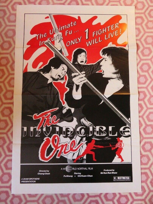 THE INVINCIBLE ONE / Hong quan xiao zi KUNG FU US ONE SHEET ROLLED POSTER 1975 - Rendezvous Cinema