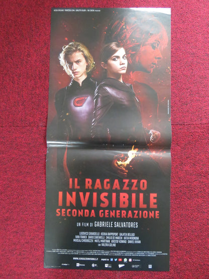 THE INVISIBLE BOY ITALIAN LOCANDINA POSTER LUDOVICO GIRARDELLO V GOLINO 2014 Rendezvous Cinema Movie posters