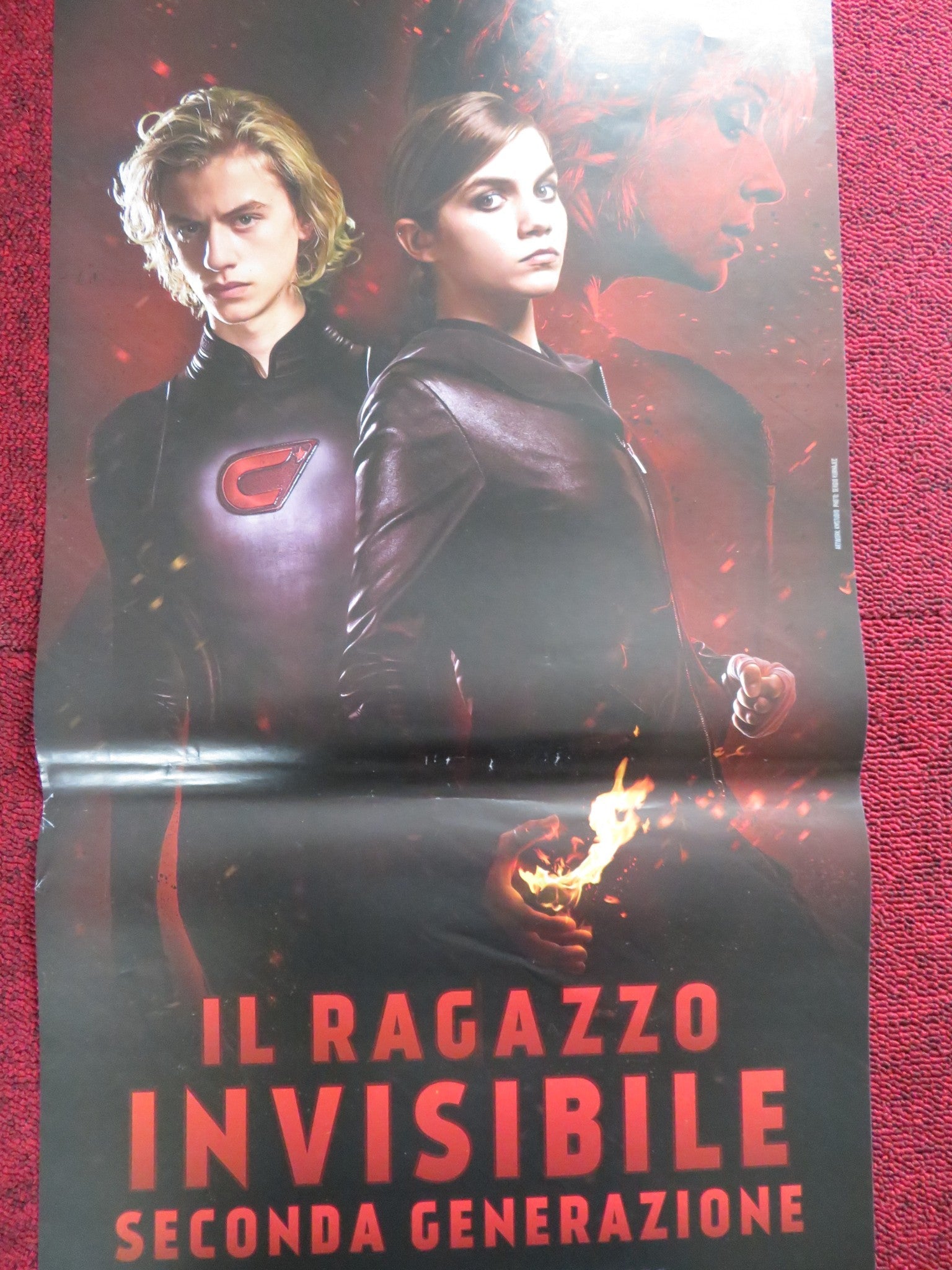 THE INVISIBLE BOY ITALIAN LOCANDINA POSTER LUDOVICO GIRARDELLO V GOLINO 2014 Rendezvous Cinema Movie posters