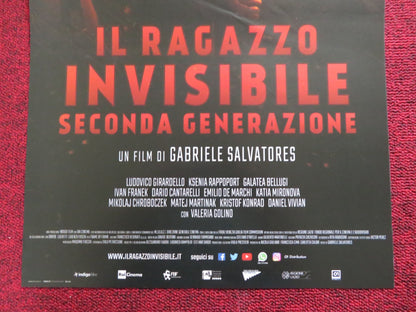 THE INVISIBLE BOY ITALIAN LOCANDINA POSTER LUDOVICO GIRARDELLO V GOLINO 2014 Rendezvous Cinema Movie posters