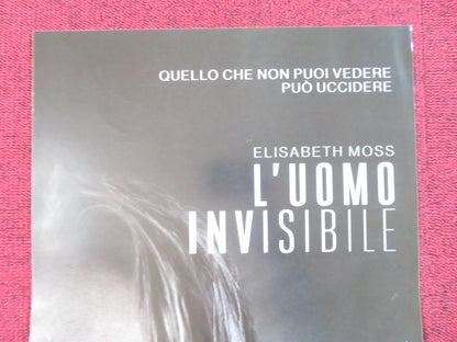 THE INVISIBLE MAN ITALIAN LOCANDINA POSTER ELISABETH MOSS O. JACKSON - COHEN 2020 Rendezvous Cinema Movie posters