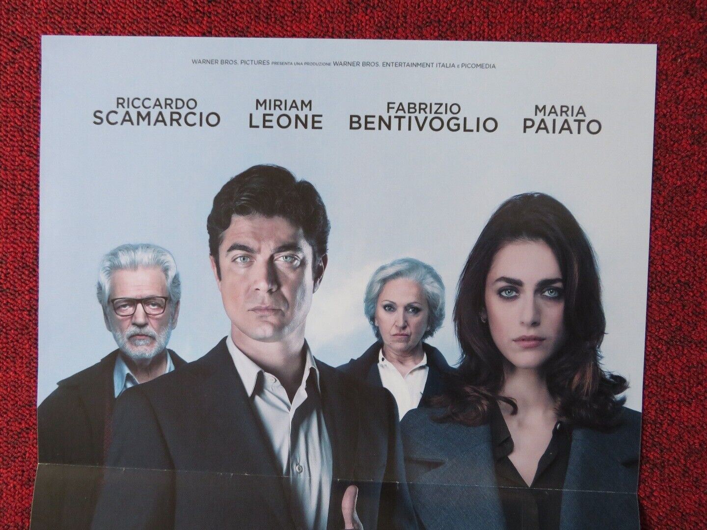 THE INVISIBLE WITNESS ITALIAN LOCANDINA (26.5"x12.5") POSTER MIRIAM LEONE 2018 - Rendezvous Cinema