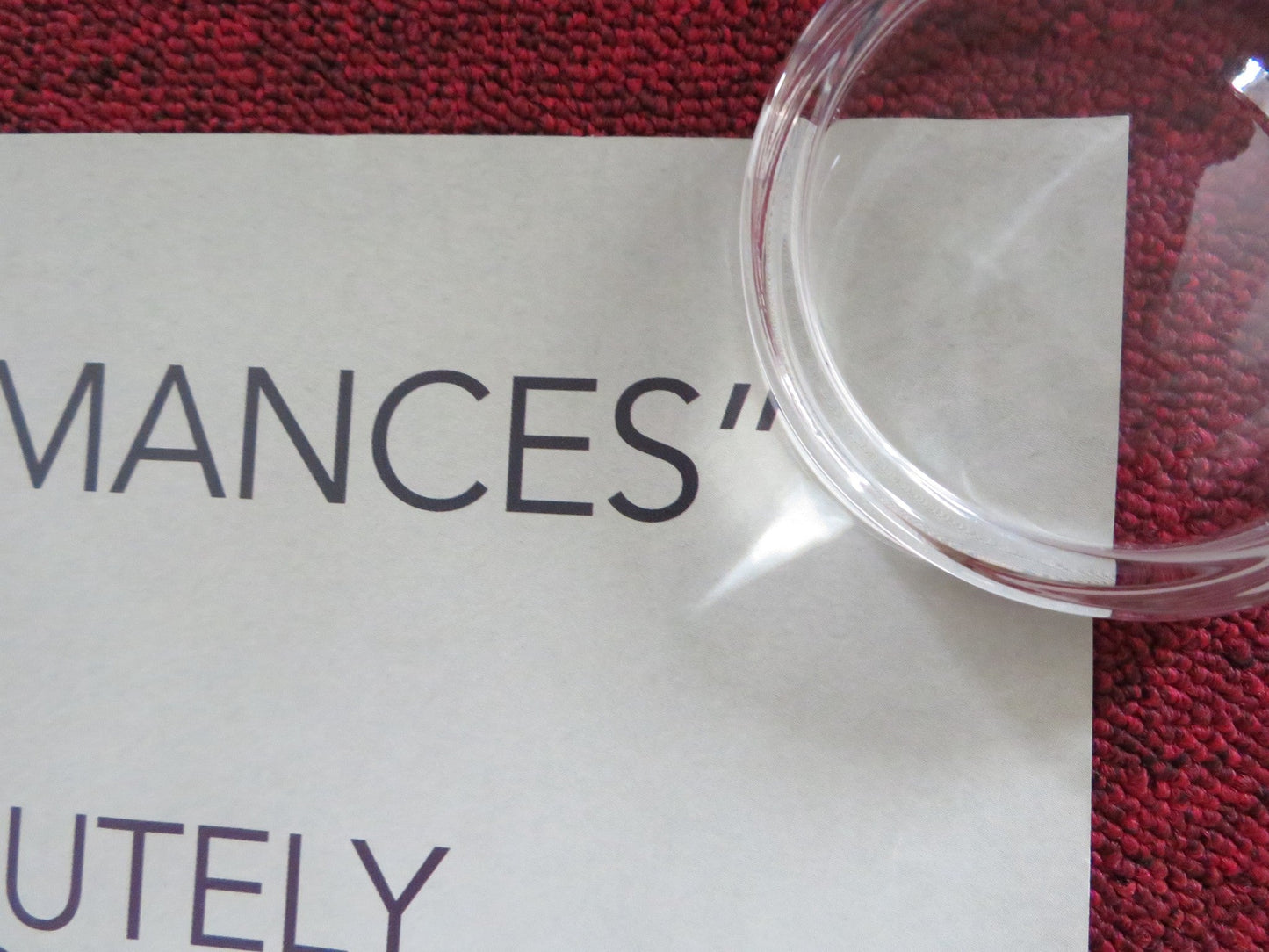 THE INVISIBLE WOMAN UK QUAD ROLLED POSTER FELICITY JONES JOHN KAVANAGH 2013 Rendezvous Cinema Movie posters