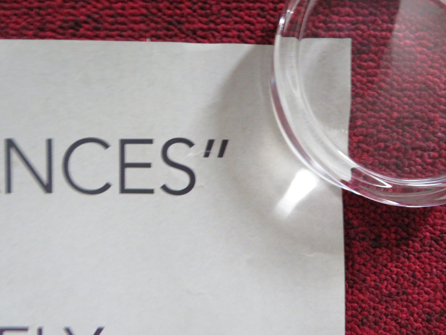 THE INVISIBLE WOMAN UK QUAD ROLLED POSTER FELICITY JONES RALPH FIENNES 2013 Rendezvous Cinema Movie posters