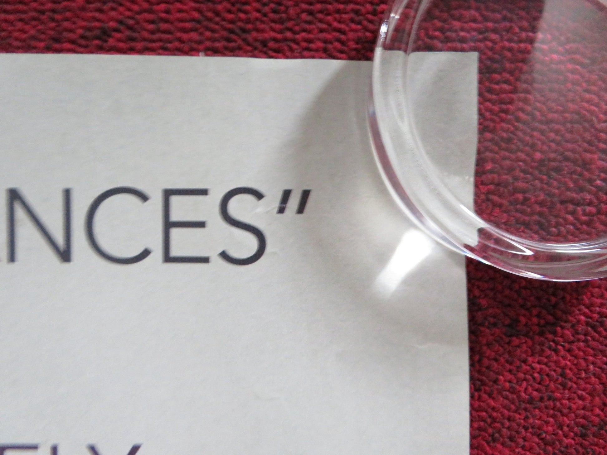 THE INVISIBLE WOMAN UK QUAD ROLLED POSTER FELICITY JONES RALPH FIENNES 2013 Rendezvous Cinema Movie posters