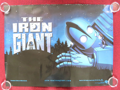 THE IRON GIANT UK QUAD ROLLED POSTER TED HUGHES (W) ANISTON VIN DIESEL 1999 Rendezvous Cinema Movie posters