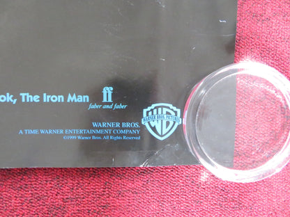 THE IRON GIANT UK QUAD ROLLED POSTER TED HUGHES (W) ANISTON VIN DIESEL 1999 Rendezvous Cinema Movie posters