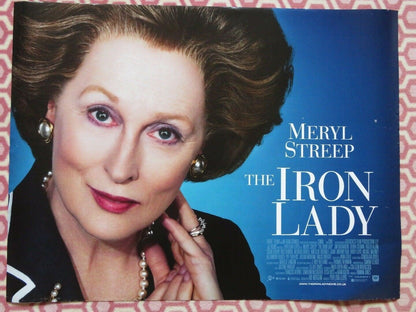THE IRON LADY QUAD (30"x 40") ROLLED POSTER MERYL STREEP JIM BROADBENT 2011 Movie posters
