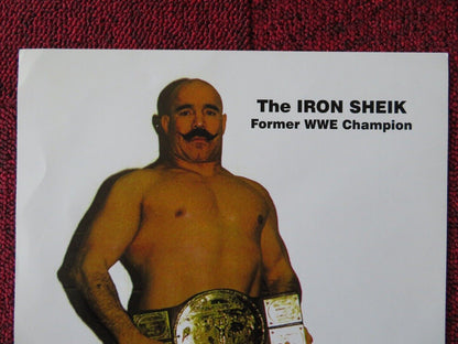 THE IRON SHEIK FORMER WWE CHAMPION (8.5"x 11") PHOTO - Rendezvous Cinema