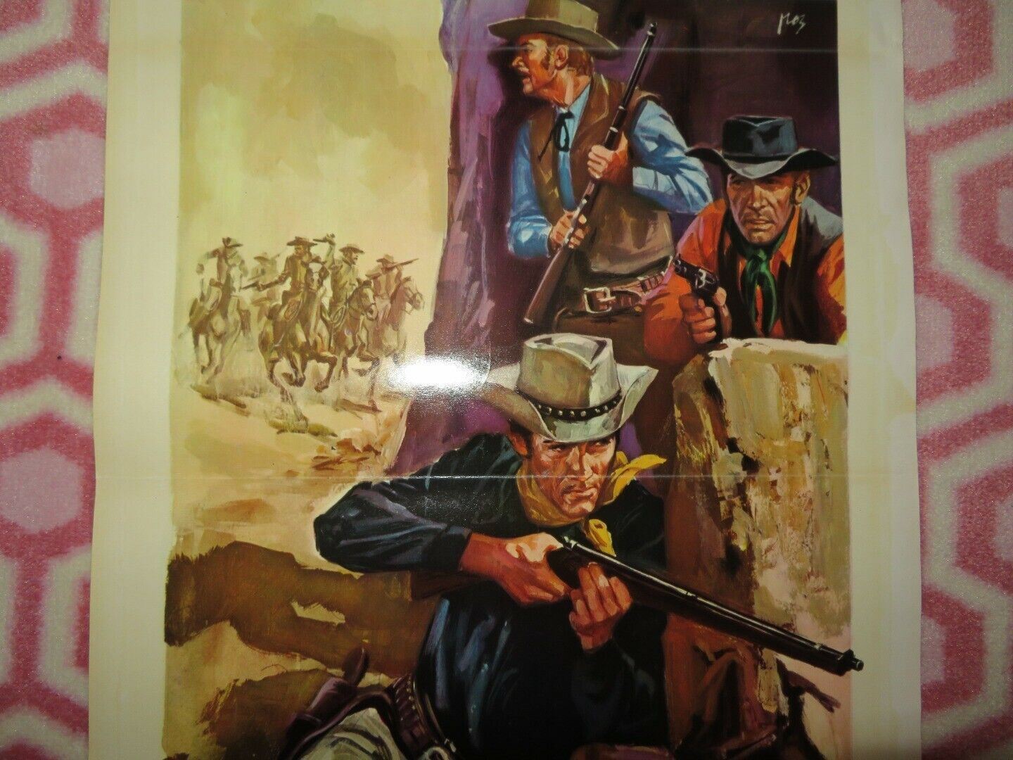 The Iroquois Trail ITALIAN LOCANDINA (27.5"x13") POSTER GEORGE MONTGOMERY 1952 - Rendezvous Cinema