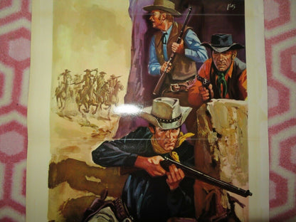 The Iroquois Trail ITALIAN LOCANDINA (27.5"x13") POSTER GEORGE MONTGOMERY 1952 - Rendezvous Cinema
