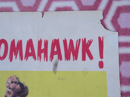 THE IROQUOIS TRAIL US ONE SHEET (27 x 41) POSTER GEORGE MONTGOMERY JAMES COOPER - Rendezvous Cinema