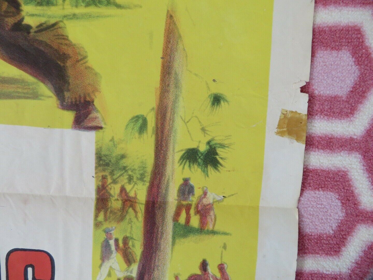 THE IROQUOIS TRAIL US ONE SHEET (27 x 41) POSTER GEORGE MONTGOMERY JAMES COOPER - Rendezvous Cinema